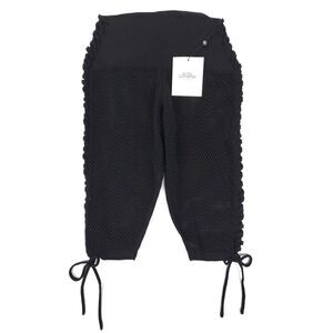 NWT Olivia Latinovich LACE KNICKERS Vintage 60s Sheer Mesh Pant Black Whimsigoth